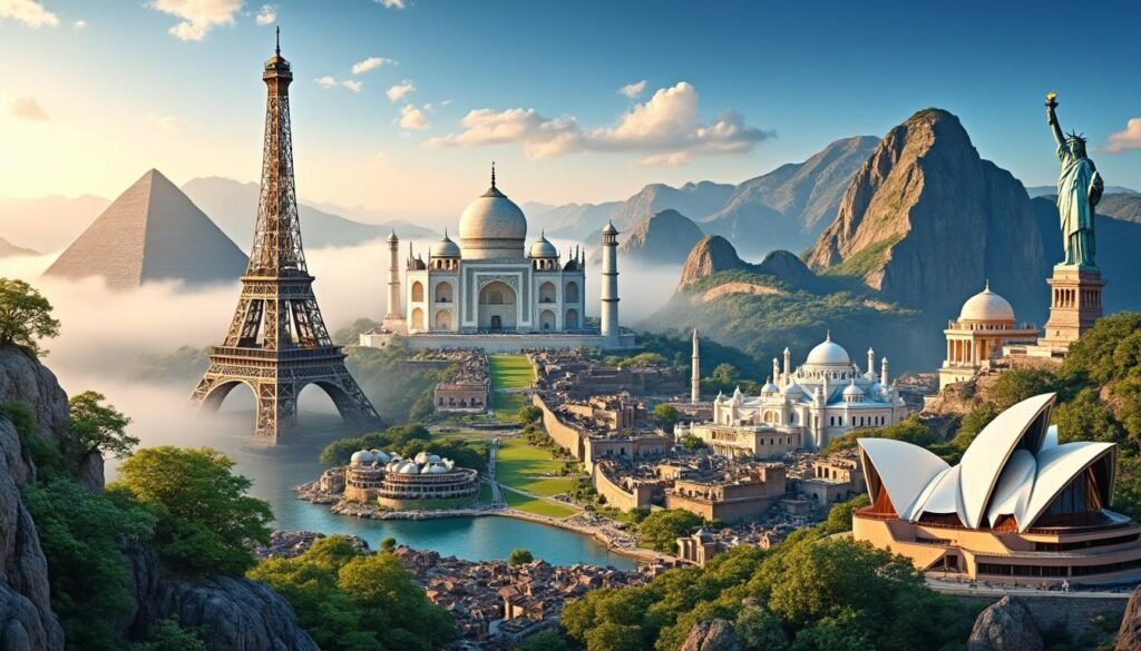 discover the top 10 most beautiful landmarks in the world, showcasing breathtaking architecture, stunning natural wonders, and iconic sites that captivate travelers worldwide.