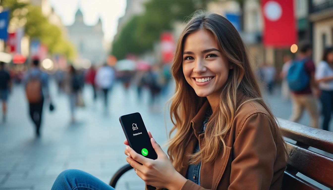 Sending Messages and Making Free Calls from Abroad